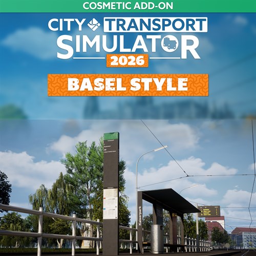CTS 2026 - Cosmetic DLC: Basel Style - City Transport Simulator Bus & Tram - City Transport Simulator 2026 Xbox Series X|S (покупка на новый аккаунт) (Турция)