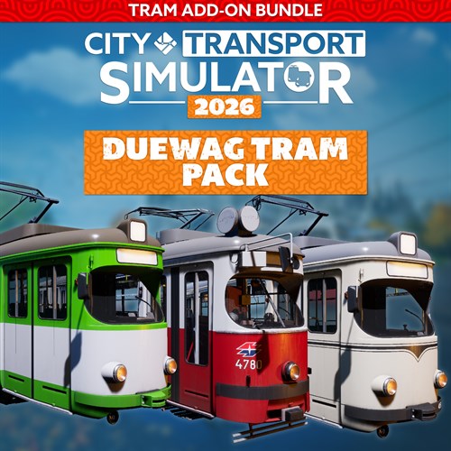 CTS 2026 - Düwag Tram Pack - City Transport Simulator Bus & Tram - City Transport Simulator 2026 Xbox Series X|S (покупка на любой аккаунт / ключ) (США)