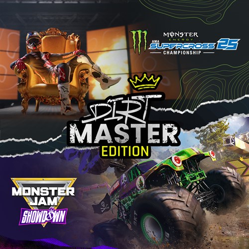Monster Energy Supercross 25 X Monster Jam Showdown - Dirt Master Edition Xbox One & Series X|S (покупка на любой аккаунт / ключ) (Польша)