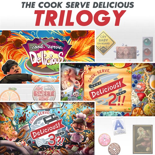 Cook, Serve, Delicious! Trilogy Bundle! Xbox One & Series X|S (покупка на любой аккаунт / ключ) (Польша)
