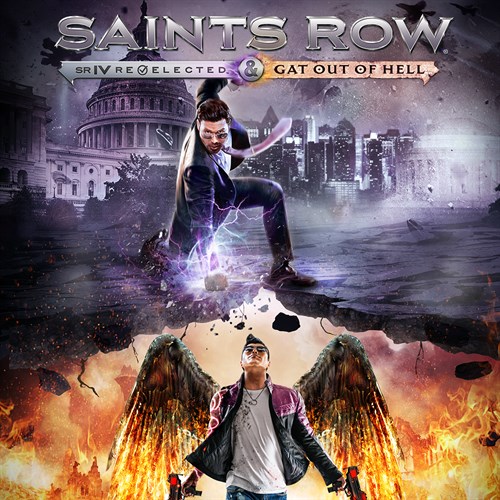 Saints Row IV: Re-Elected & Gat out of Hell Xbox One & Series X|S (покупка на любой аккаунт / ключ) (Россия)