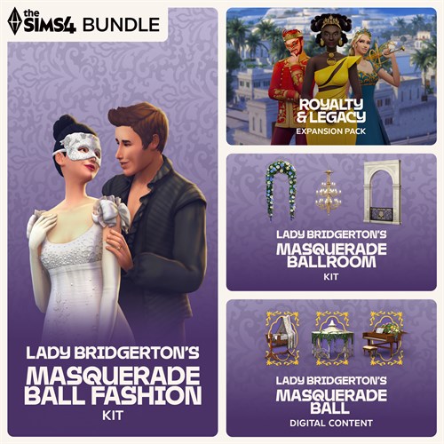 The Sims 4 Royal Masquerade Bundle Xbox One & Series X|S (покупка на новый аккаунт) (Турция)