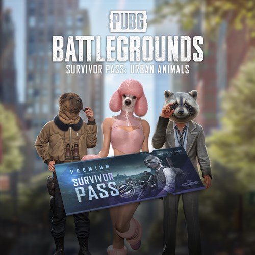 PUBG - SURVIVOR PASS: URBAN ANIMALS - PUBG: BATTLEGROUNDS Xbox One & Series X|S (покупка на новый аккаунт) (Турция)