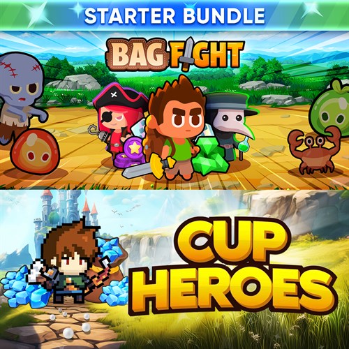 Bag Fight & Cup Heroes: Starter Bundle Xbox One & Series X|S (покупка на новый аккаунт) (Турция)
