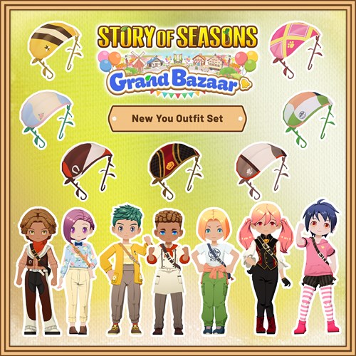 New You Outfit Set - Story of Seasons: Grand Bazaar Xbox Series X|S (покупка на новый аккаунт) (Турция)