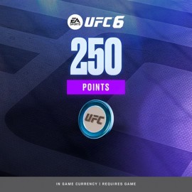 UFC 6 - 250 UFC POINTS Xbox Series X|S (покупка на новый аккаунт) (Турция) UFC 6 - 250 UFC POINTS Xbox Series X|S (покупка на новый аккаунт) (Турция)