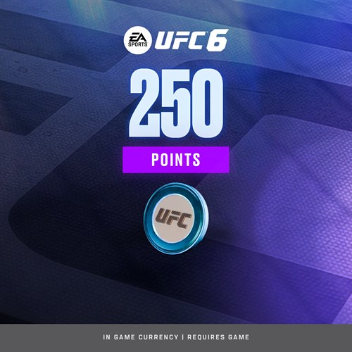 UFC 6 - 250 UFC POINTS Xbox Series X|S (покупка на новый аккаунт) (Турция)