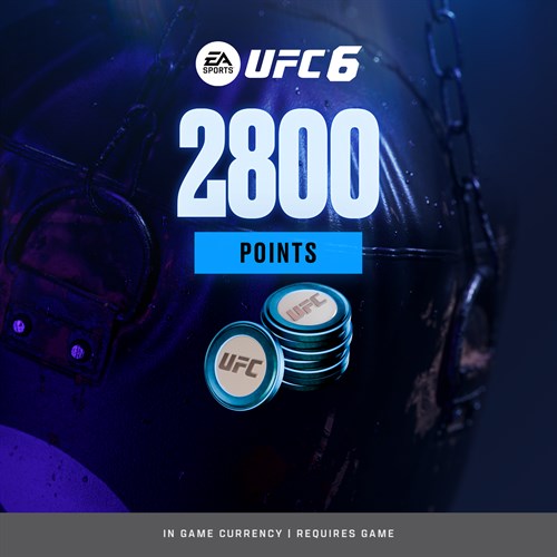 UFC 6 - 2800 UFC POINTS Xbox Series X|S (покупка на новый аккаунт) (Турция)