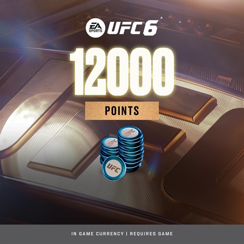 UFC 6 - 12000 UFC POINTS Xbox Series X|S (покупка на новый аккаунт) (Турция)