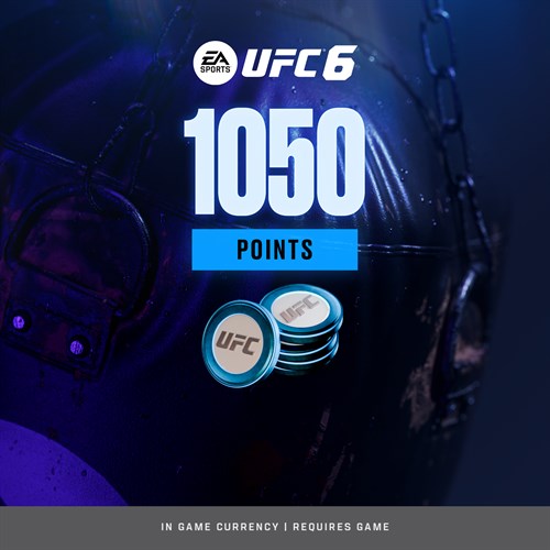 UFC 6 - 1050 UFC POINTS Xbox Series X|S (покупка на любой аккаунт) (США)