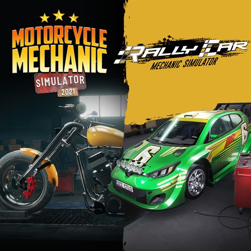 Rally Car Mechanic x Motorcycle Mechanic Simulator 2021 XBOX OneXBOX Series X|S (покупка на любой аккаунт / ключ) (США)