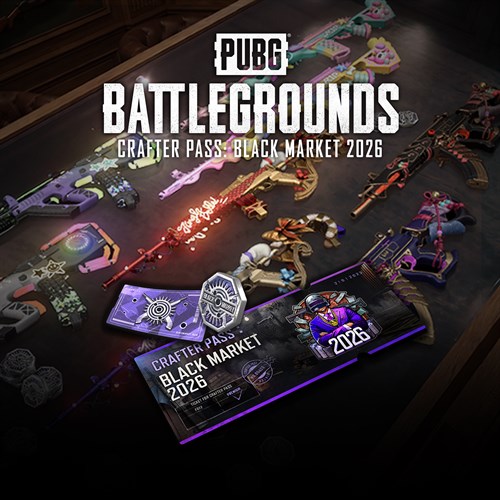 PUBG - CRAFTER PASS: BLACK MARKET 2026 BASIC PACK - PUBG: BATTLEGROUNDS XBOX OneXBOX Series X|S (покупка на новый аккаунт) (Турция)