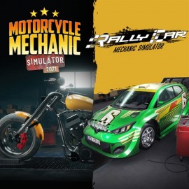Rally Car Mechanic x Motorcycle Mechanic Simulator 2021 XBOX OneXBOX Series X|S (покупка на новый аккаунт) (Турция)
