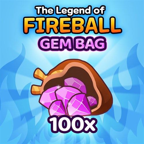 The Legend Of Fireball: Gem Bag - 100 XBOX OneXBOX Series X|S (покупка на любой аккаунт) (США)