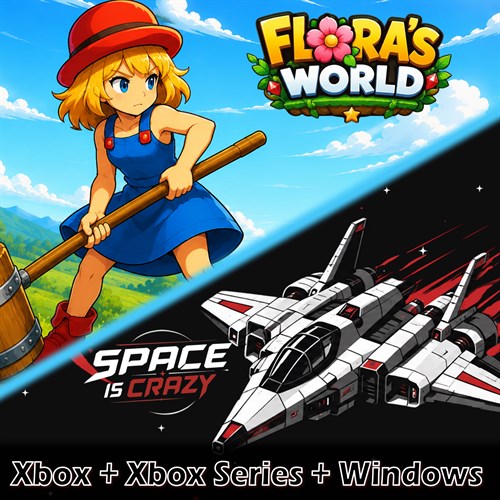 Flora's World & Space Is Crazy (Bundle) XBOX OneXBOX Series X|S (покупка на любой аккаунт / ключ) (США)