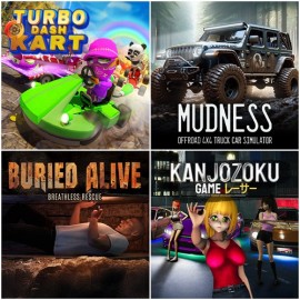 Turbo Dash Kart & Mudness Offroad & Buried Alive & Kanjozoku Game XBOX OneXBOX Series X|S (покупка на новый аккаунт) (Турция)