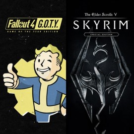Skyrim Special Edition + Fallout 4 G.O.T.Y Bundle XBOX OneXBOX Series X|S (покупка на любой аккаунт / ключ) (Аргентина)