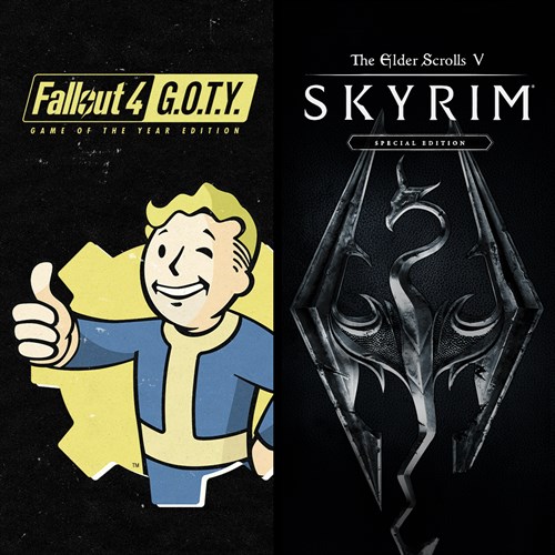 Skyrim Special Edition + Fallout 4 G.O.T.Y Bundle XBOX OneXBOX Series X|S (покупка на любой аккаунт / ключ) (Аргентина)