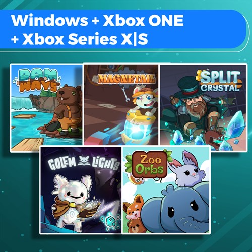 Damways + Magnetail + Split Crystal + Golem Lights + Zoo Orbs (Bundle) XBOX OneXBOX Series X|S (покупка на любой аккаунт / ключ) (США)