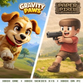 Gravity Paws + Paper Pixel (Bundle) XBOX OneXBOX Series X|S (покупка на любой аккаунт / ключ) (США)
