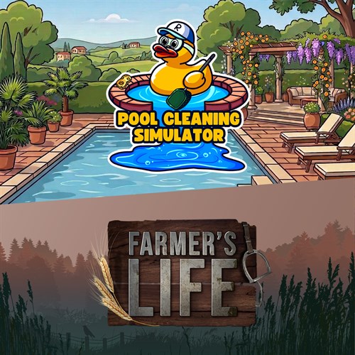 Pool Cleaning Simulator & Farmer's Life Bundle XBOX Series X|S (покупка на любой аккаунт / ключ) (США)