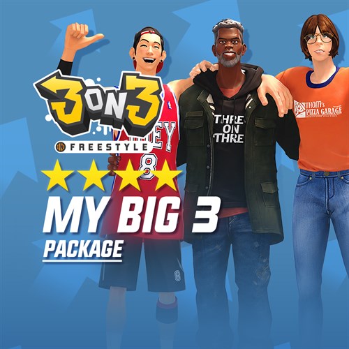 My Big 3 Pack - 3on3 FreeStyle XBOX One & Series X|S (покупка на новый аккаунт) (Турция)