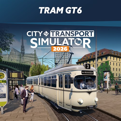 CTS 2026 - Tram DLC: GT6 - City Transport Simulator Bus & Tram - City Transport Simulator 2026 XBOX Series X|S (покупка на новый аккаунт) (Турция)