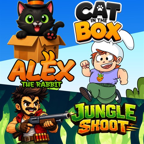 Cat in the Box + Alex the Rabbit + Jungle Shoot (Bundle) XBOX One & Series X|S (покупка на любой аккаунт / ключ) (США)