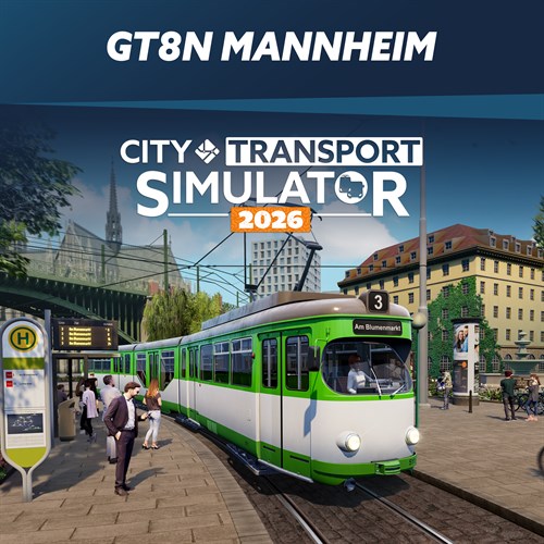 CTS 2026 - Tram DLC: GT8N Mannheim - City Transport Simulator - City Transport Simulator 2026 XBOX Series X|S (покупка на новый аккаунт) (Турция)