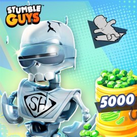 Silver Skeleton Bundle - Stumble Guys XBOX One & Series X|S (покупка на новый аккаунт) (Турция)