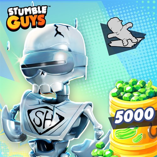 Silver Skeleton Bundle - Stumble Guys XBOX One & Series X|S (покупка на любой аккаунт / ключ) (США)