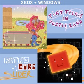 Tiny Techie in Puzzle Land / Retro Cube Slider (Bundle) XBOX One & Series X|S (покупка на новый аккаунт) (Турция)