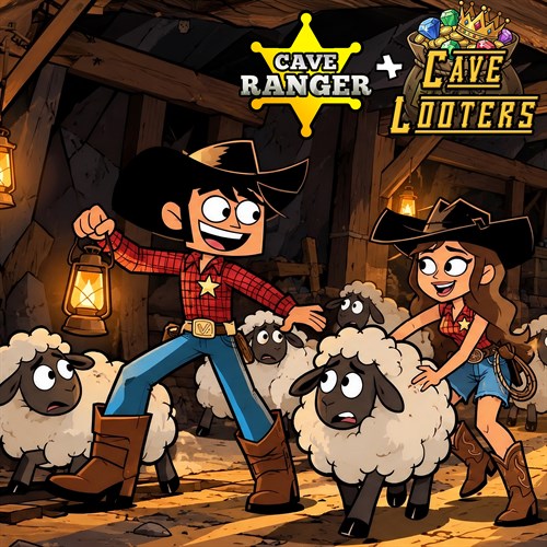 Cave Ranger + Cave Looters XBOX One & Series X|S (покупка на новый аккаунт) (Турция)