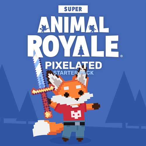 Super Animal Royale - Pixelated Starter Pack XBOX One & Series X|S (покупка на любой аккаунт / ключ) (США)