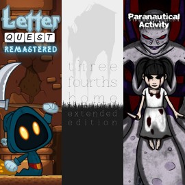 Letter Quest: Grimm's Journey/ Three Fourths Home: Extended Edition/ Paranautical Activity Bundle Xbox One & Series X|S (покупка на аккаунт) (Турция)