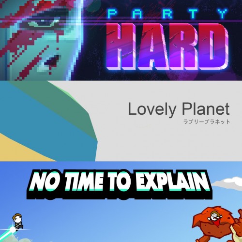 tinyBuild Bundle: PartyHard + Lovely Planet + No Time To Explain Xbox One & Series X|S (покупка на аккаунт) (Турция)