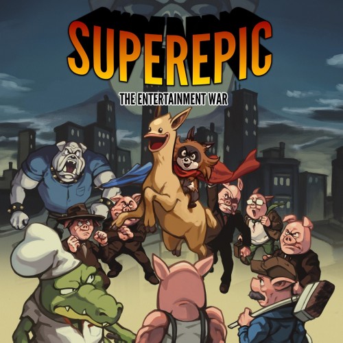 SuperEpic: The Entertainment War Xbox One & Series X|S (покупка на аккаунт) (Турция)