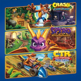 Тройной набор Crash + Spyro Xbox One & Series X|S (покупка на аккаунт) (Турция)
