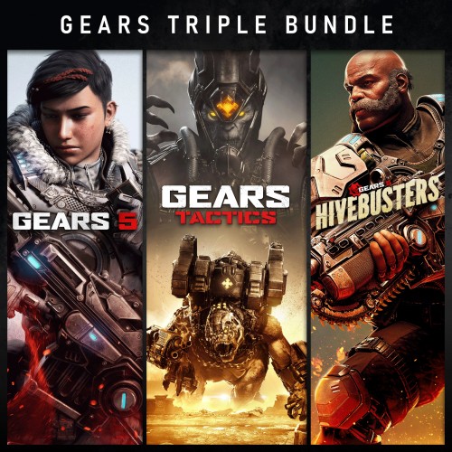 Тройной комплект Gears Xbox One & Series X|S (покупка на аккаунт) (Турция)
