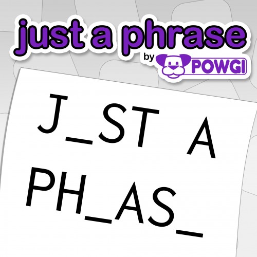Just a Phrase by POWGI Xbox One & Series X|S (покупка на аккаунт) (Турция)