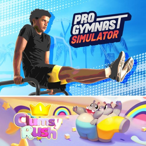 Pro Gymnast Simulator + Clumsy Rush Xbox One & Series X|S (покупка на аккаунт) (Турция)