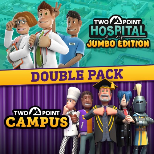 Two Point Hospital and Two Point Campus Double Pack Xbox One & Series X|S (покупка на аккаунт) (Турция)