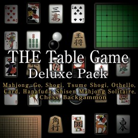 THE Table Game Deluxe Pack -Mahjong, Go, Shogi, Tsume Shogi, Othello, Card, Hanafuda, Shisen Mahjong Solitaire, Chess, Backgammon- Xbox One & Series X|S (покупка на аккаунт) (Турция)