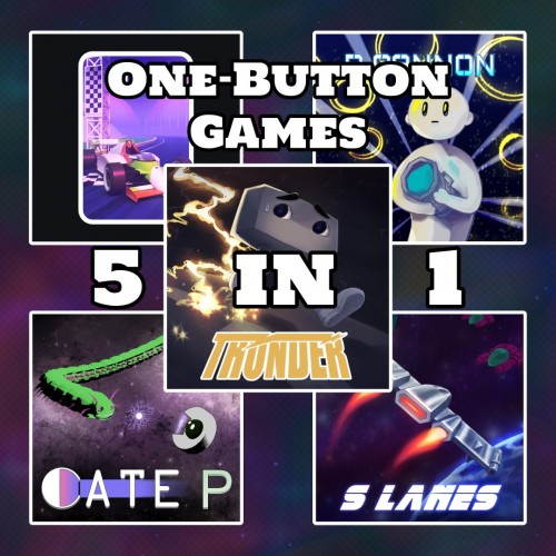 One Button Games 5-in-1 Xbox One & Series X|S (покупка на аккаунт) (Турция)