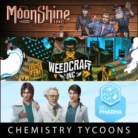 Weedcraft Inc + Moonshine Inc + Big Pharma - Chemistry Tycoons Bundle Xbox One & Series X|S (покупка на аккаунт) (Турция)