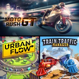 Moto Rush GT + Urban Flow + Train Traffic Manager Xbox One & Series X|S (покупка на аккаунт) (Турция)