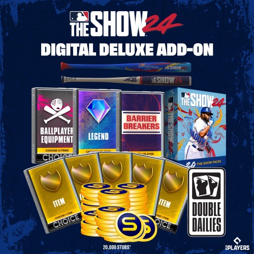 MLB The Show 24 - Digital Deluxe Add-On Bundle Xbox One & Series X|S (покупка на новый аккаунт) (Турция)