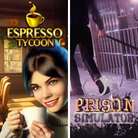 Espresso Tycoon & Prison Simulator Xbox One & Series X|S (покупка на новый аккаунт) (Турция)