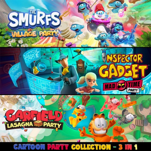 Cartoon Party Collection - 3 in 1 Xbox One & Series X|S (покупка на новый аккаунт) (Турция)