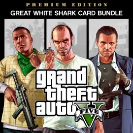 Grand Theft Auto V: Premium Edition & Great White Shark Card Bundle Xbox One & Series X|S (покупка на аккаунт) (США)